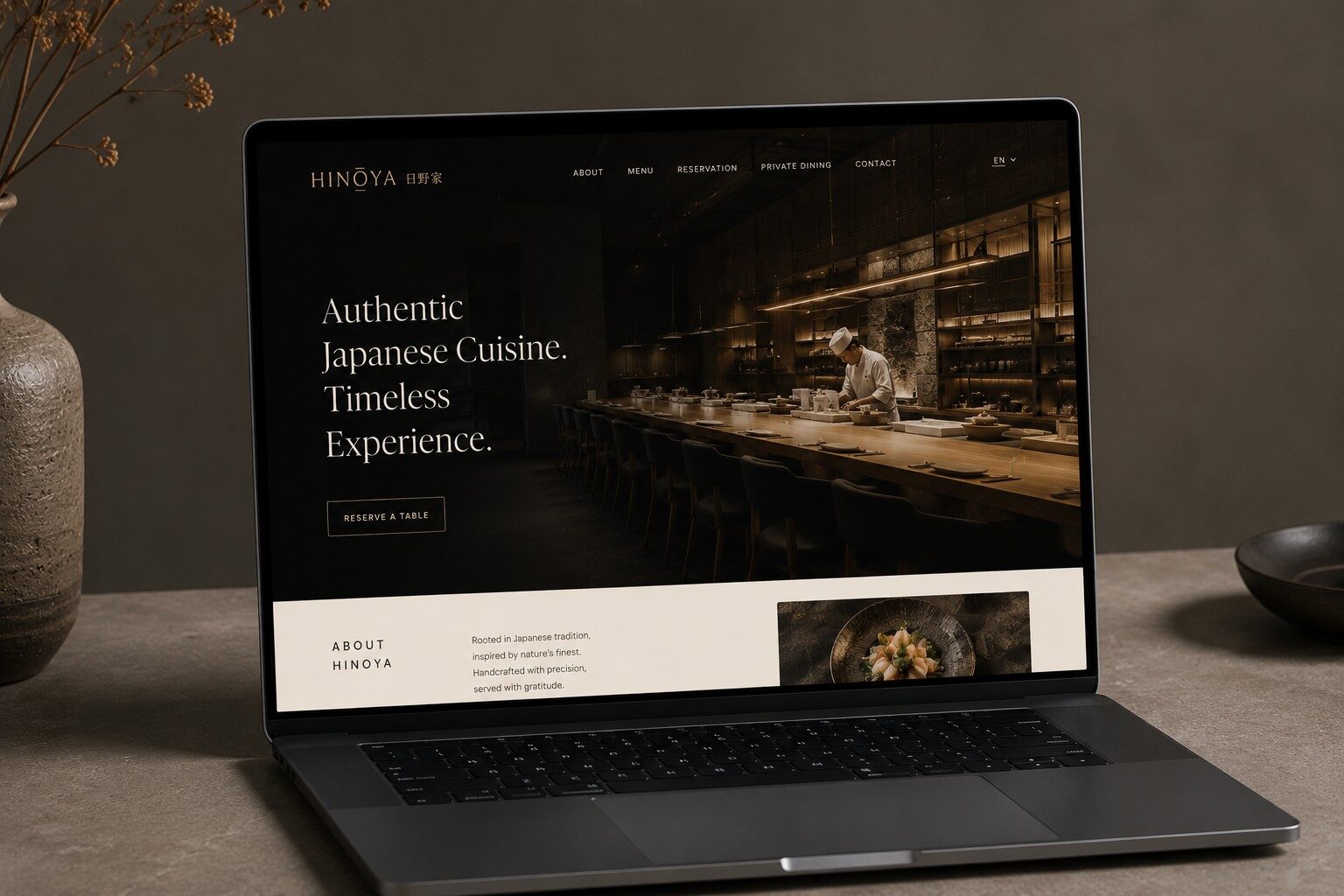 Restaurant Website Design Singapore