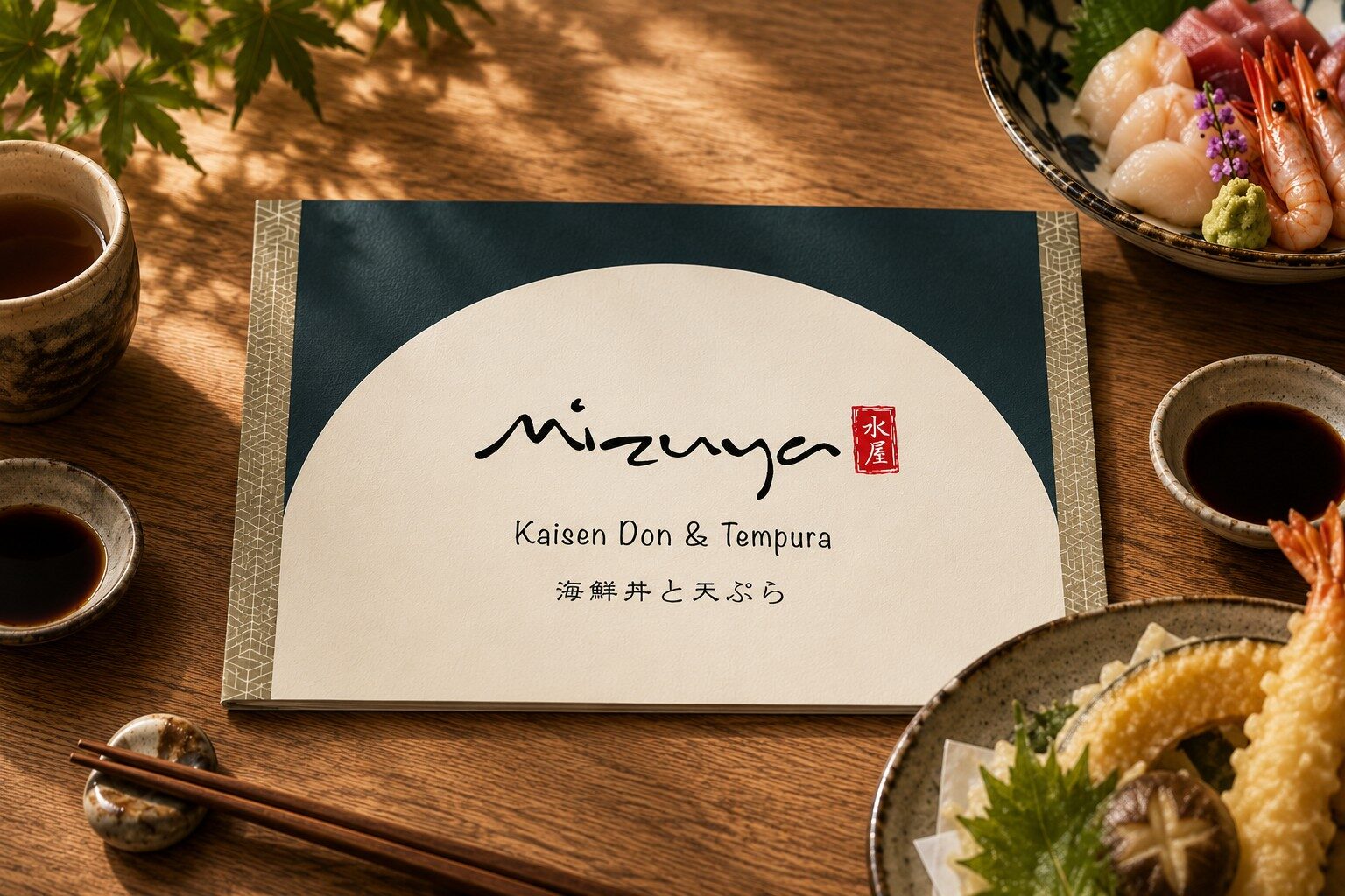 mizuya kaisedon tempura
