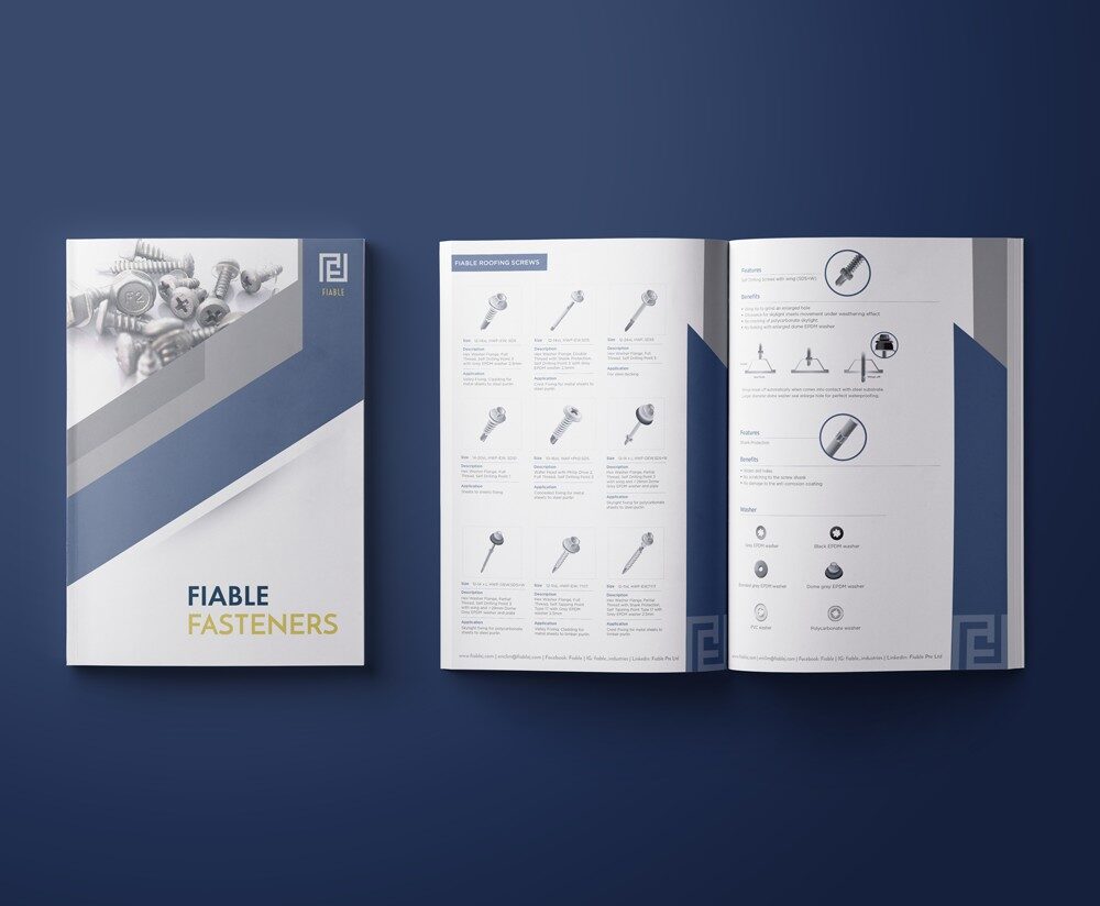 Fasteners Catalogue Design