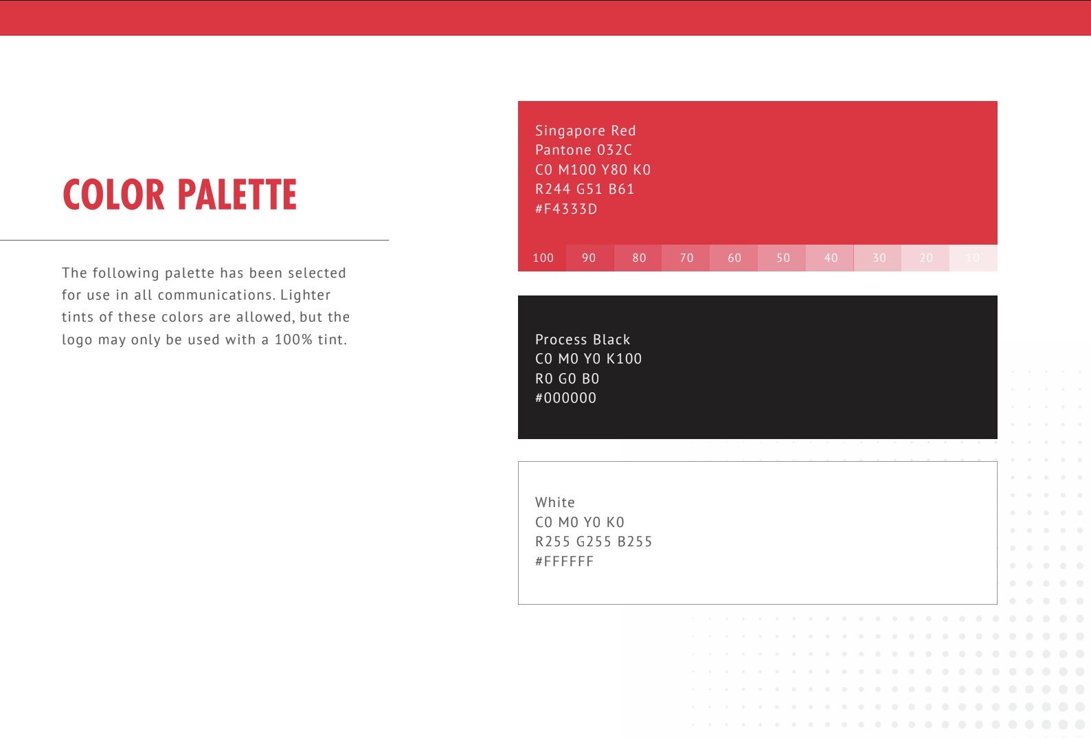 Sport Brand Guide Design - Singapore Hockey